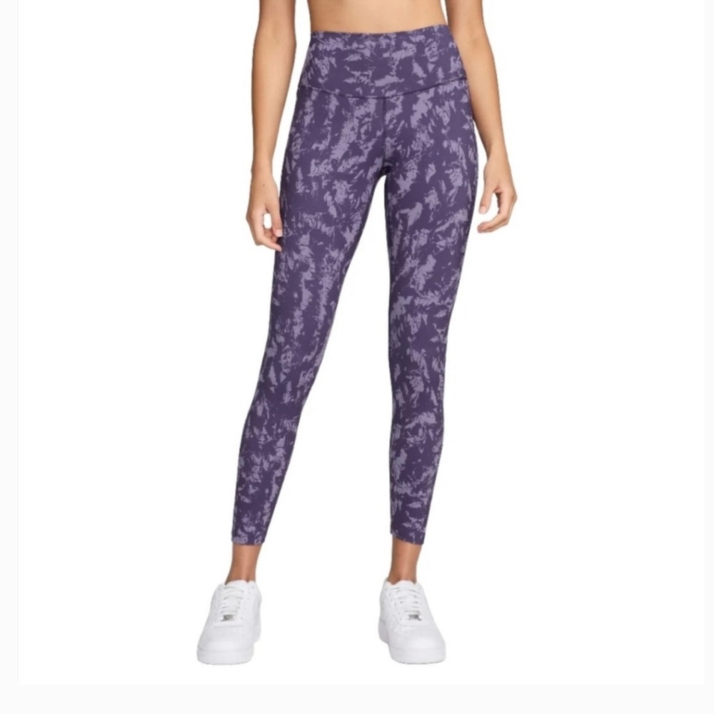 Nike One High-Waist 7/8 length Purple Leggings